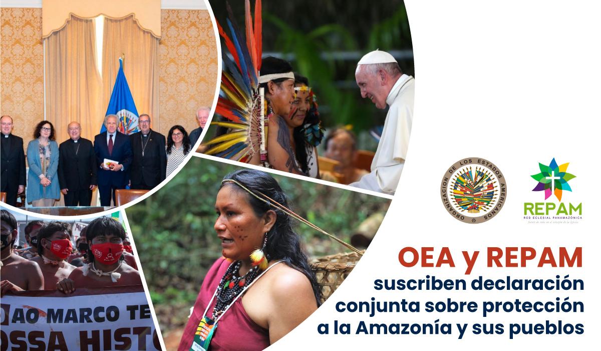 OEA y REPAM sobre protección a la Amazonía y sus pueblos