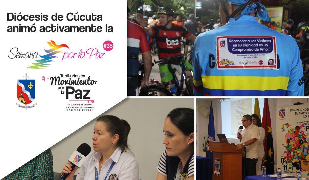 Diócesis de Cúcuta  en la 35° versión de la ‘Semana por la Paz’