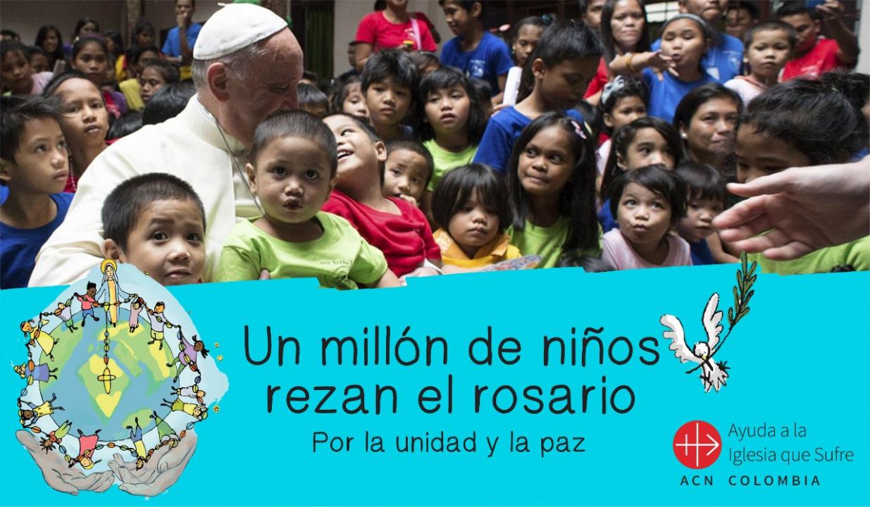Un millón de niños rezan el rosario