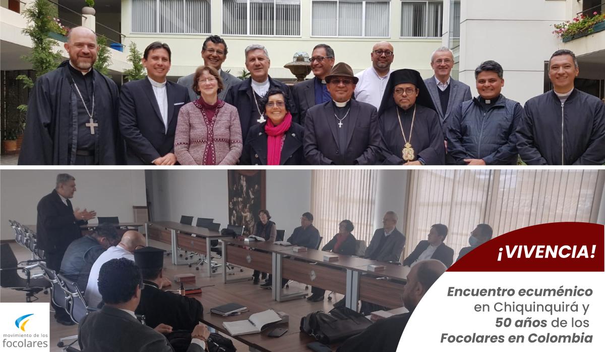 Encuentro ecuménico en Chiquinquirá y 50 Años de los Focolares en Colombia