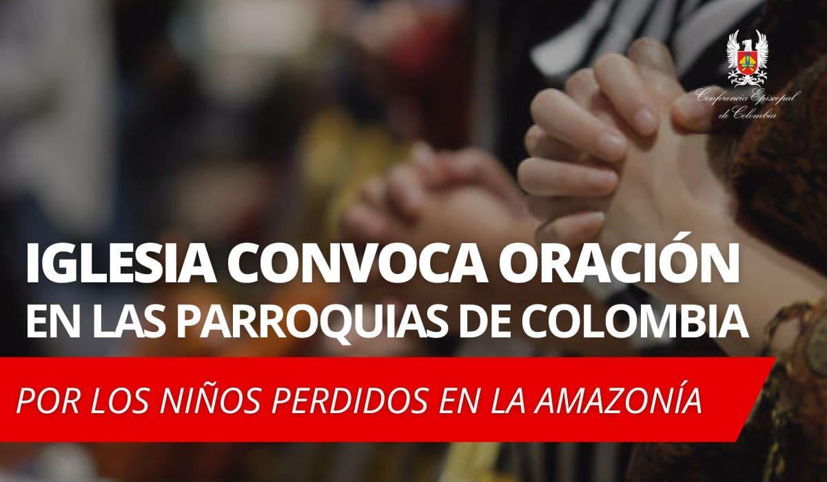 Pieza jornada de oración por los niños perdidos en la amazonia accidente aéreo