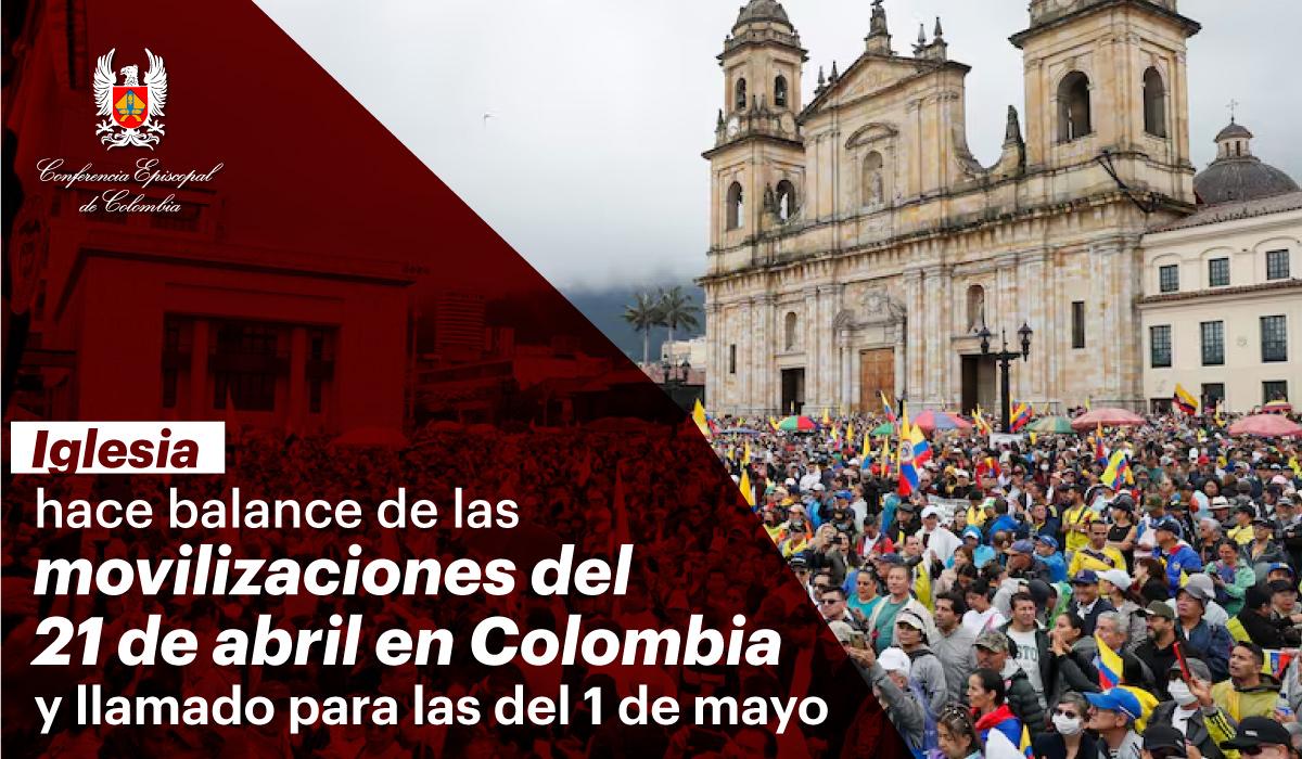 Marchas 21 de abril en Colombia